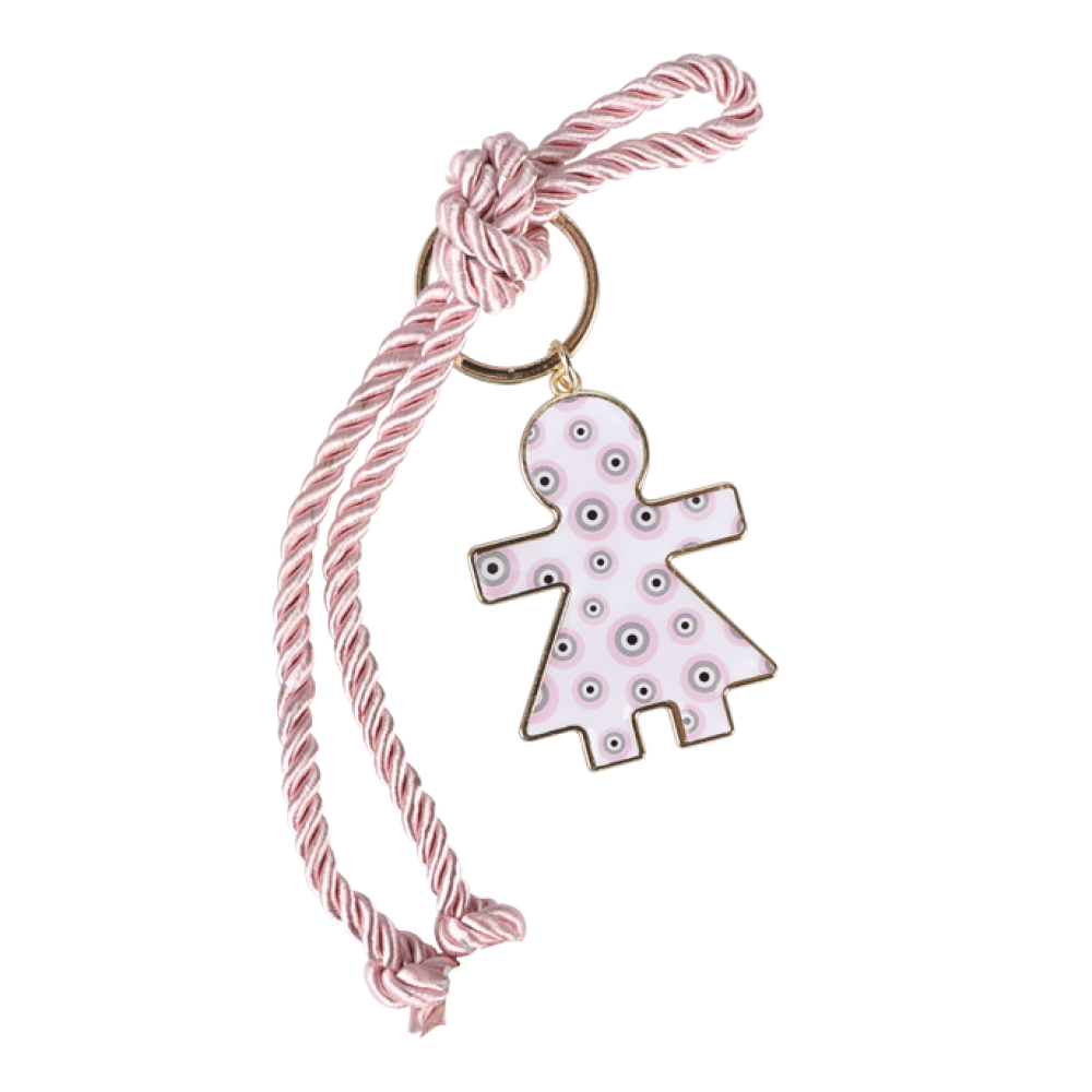 Μπομπονιέρα Μπρελόκ Με Μάτι Κορίτσι