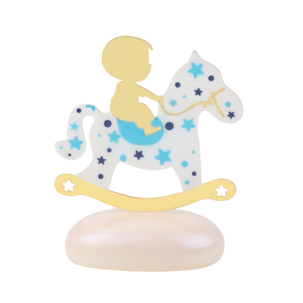 Μπομπονιέρα Αλογάκι σε Βότσαλο