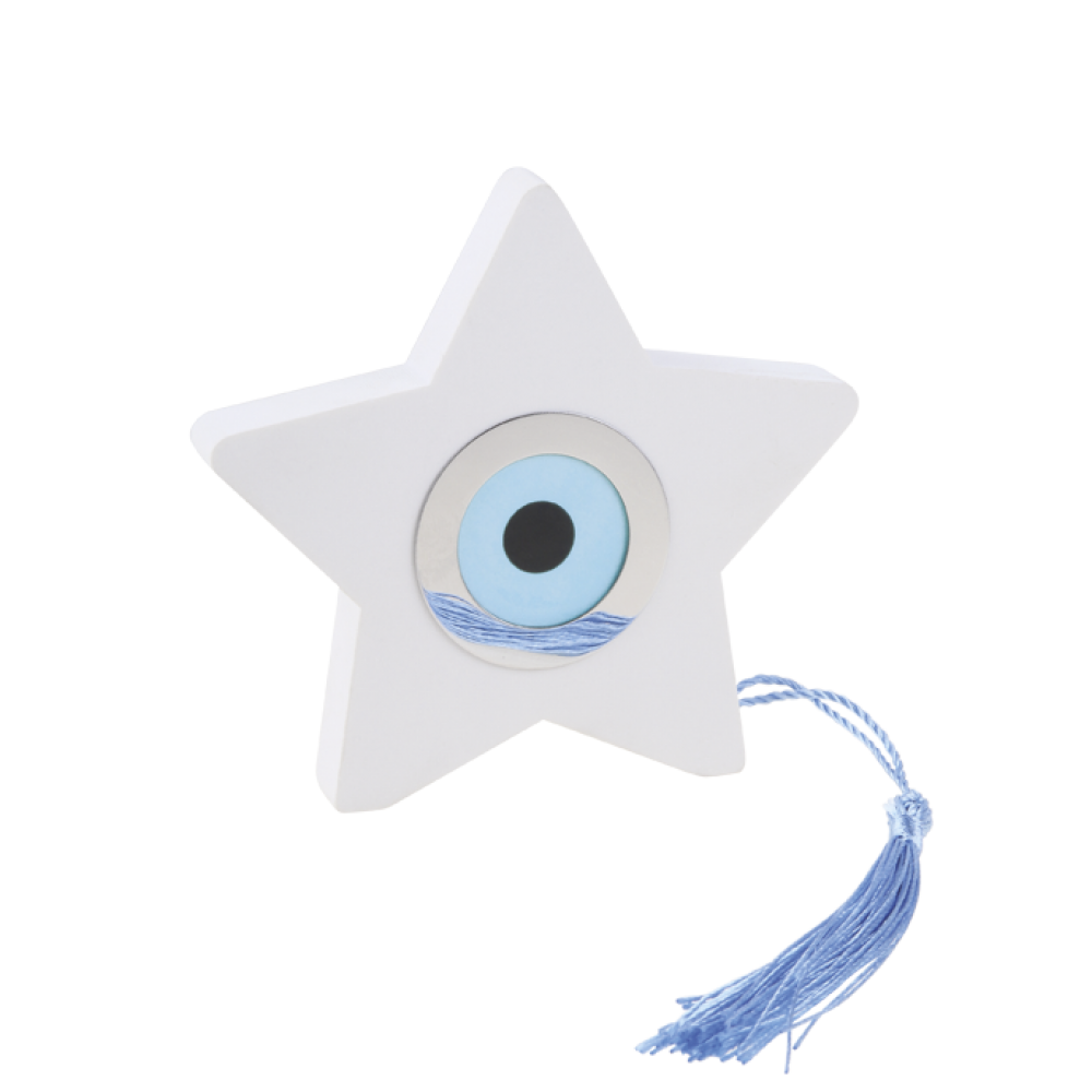 Μπομπονιέρα Κεραμικό Αστέρι με Ματάκι