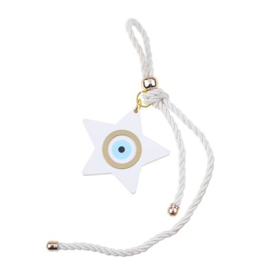 Μπομπονιέρα Αστέρι Κεραμικό με Ματάκι