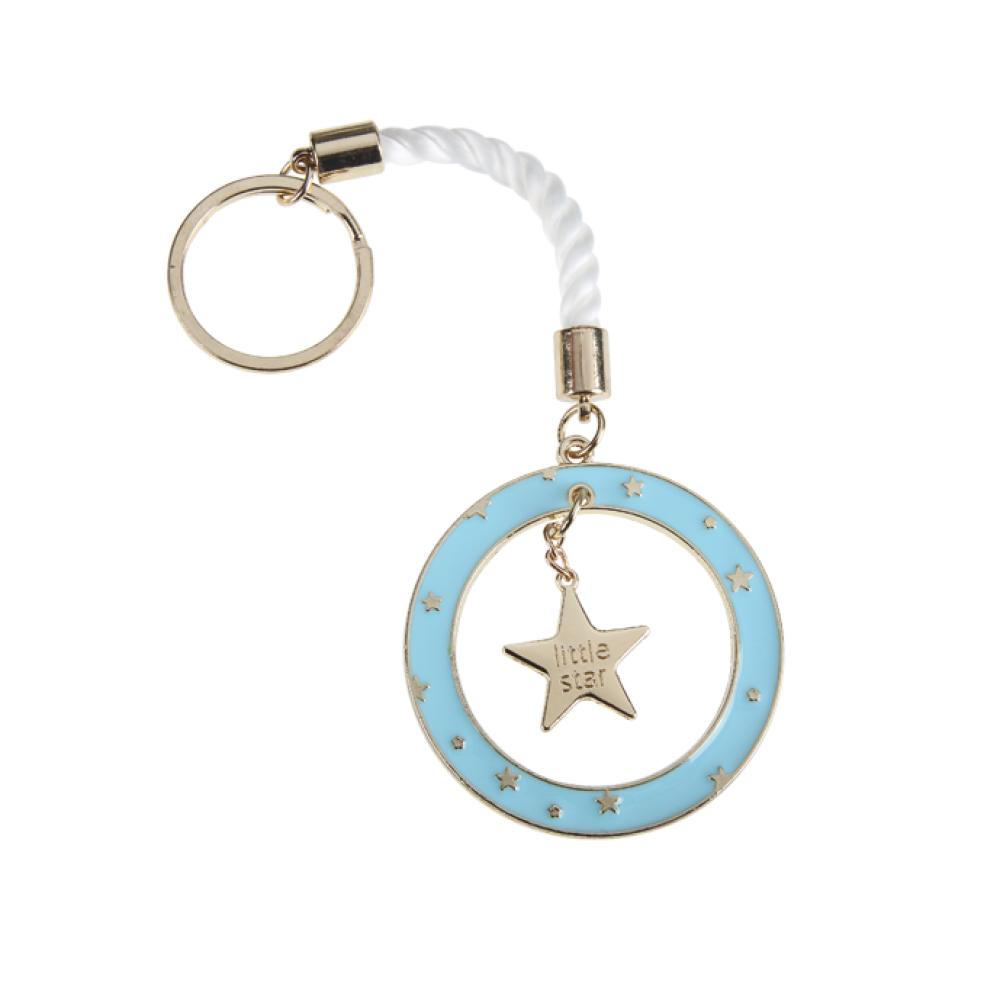 Μπομπονιέρα Μεταλλικό Μπρελόκ Little Star