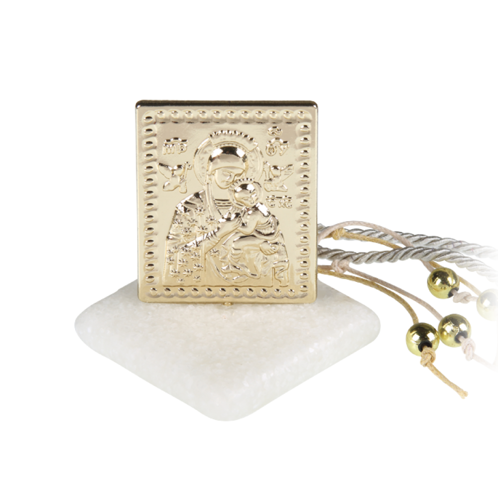 Μπομπονιέρα Παναγία σε Πέτρα