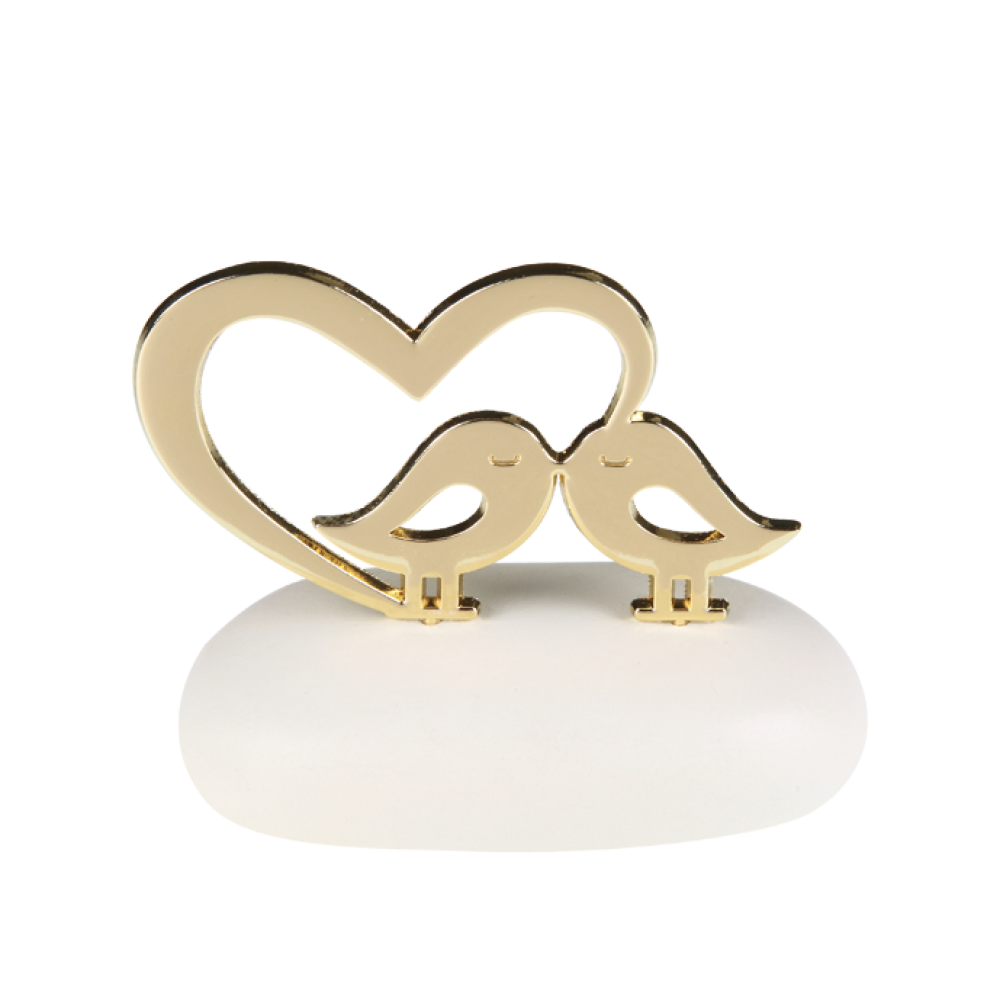 Μπομπονιέρα Πουλάκια με Καρδιά