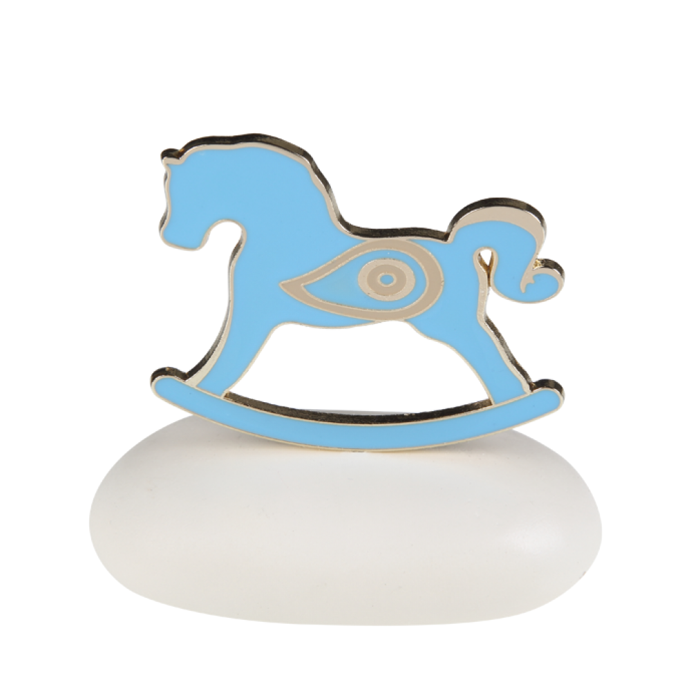 Μπομπονιέρα Αλογάκι Σε Βοτσάλο