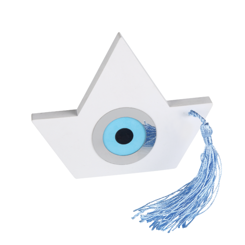 Μπομπονιέρα Κεραμικό Καράβι με Ματάκι