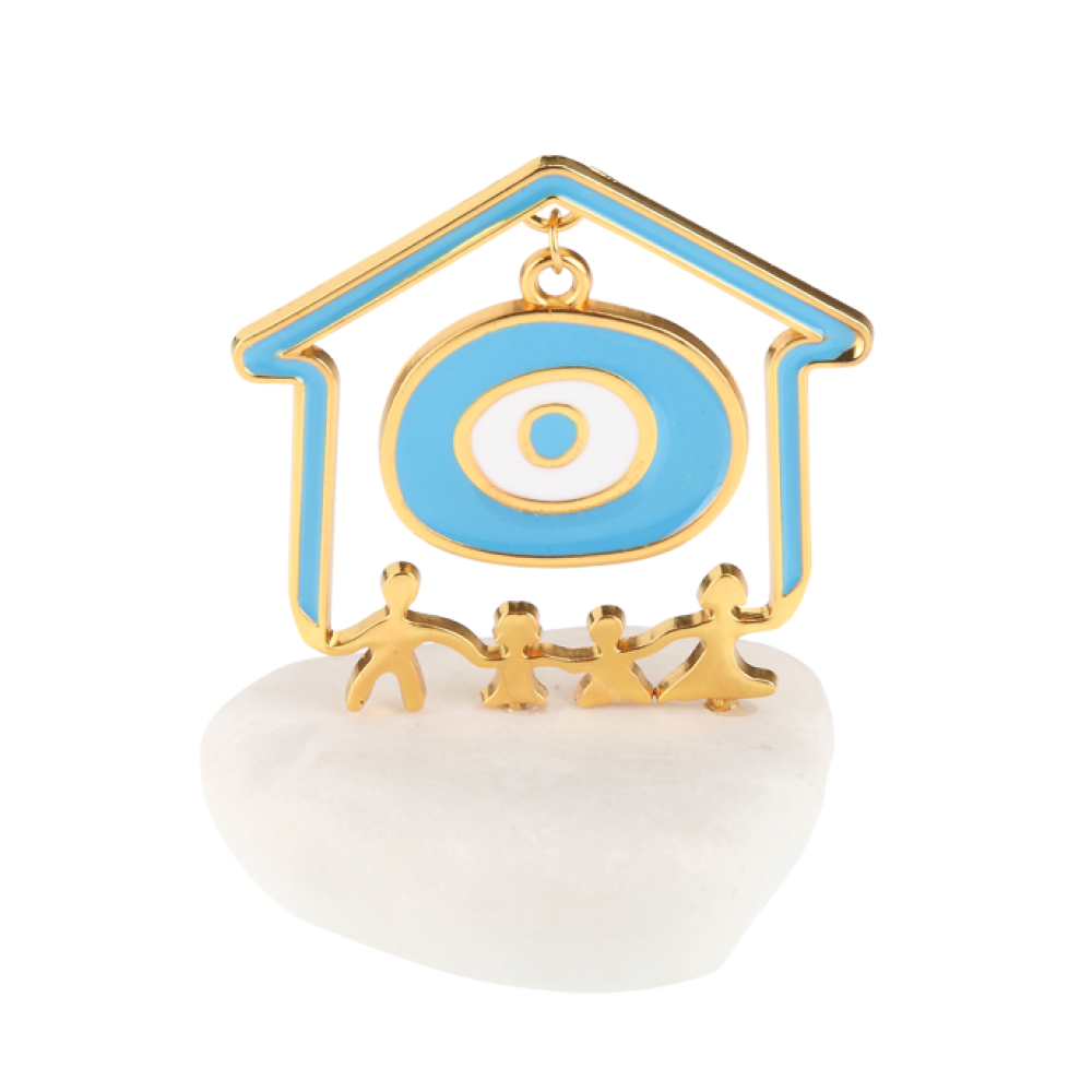 Μπομπονιέρα Σπιτάκι σε Βότσαλο