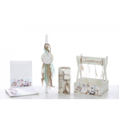 Πακέτο Βάπτισης Boho Ζωάκια