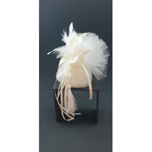 Μπομπονιε΄ρα Ιδιαίτερη Lilium Feather Ivory