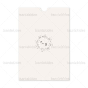 Προσκλητήριο Γάμου  7812 Νο111Κ