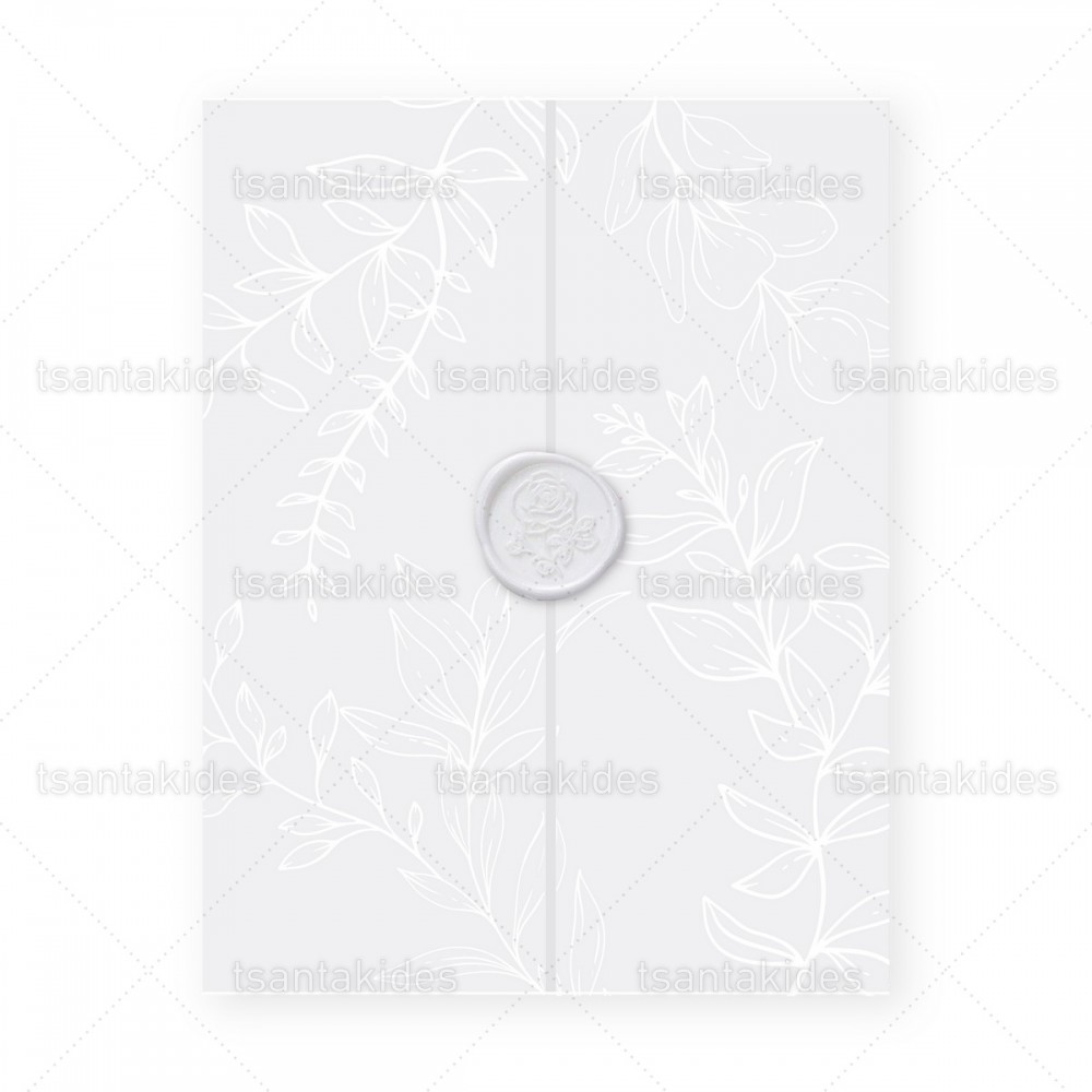 Προσκλητήριο Γάμου  7824 3Π23