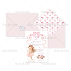 Προσκλητήριο Βάπτισης 1886 Νο106Κ