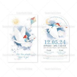 Προσκλητήριο Βάπτισης 1894 Ν0113Κ