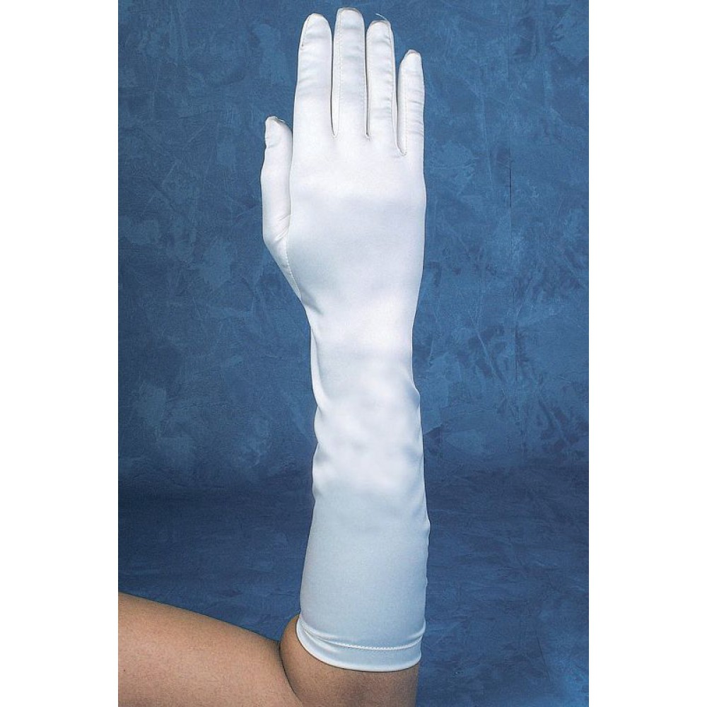 ΓΑΝΤΙΑ ΝΥΦΙΚΑ ΙΤΑΛΙΑΣ ΛΕΥΚΑ ΣΑΤΕΝ GUANTO ARTIGIANALE 39 ΕΚΑΤΟΣΤΑ 