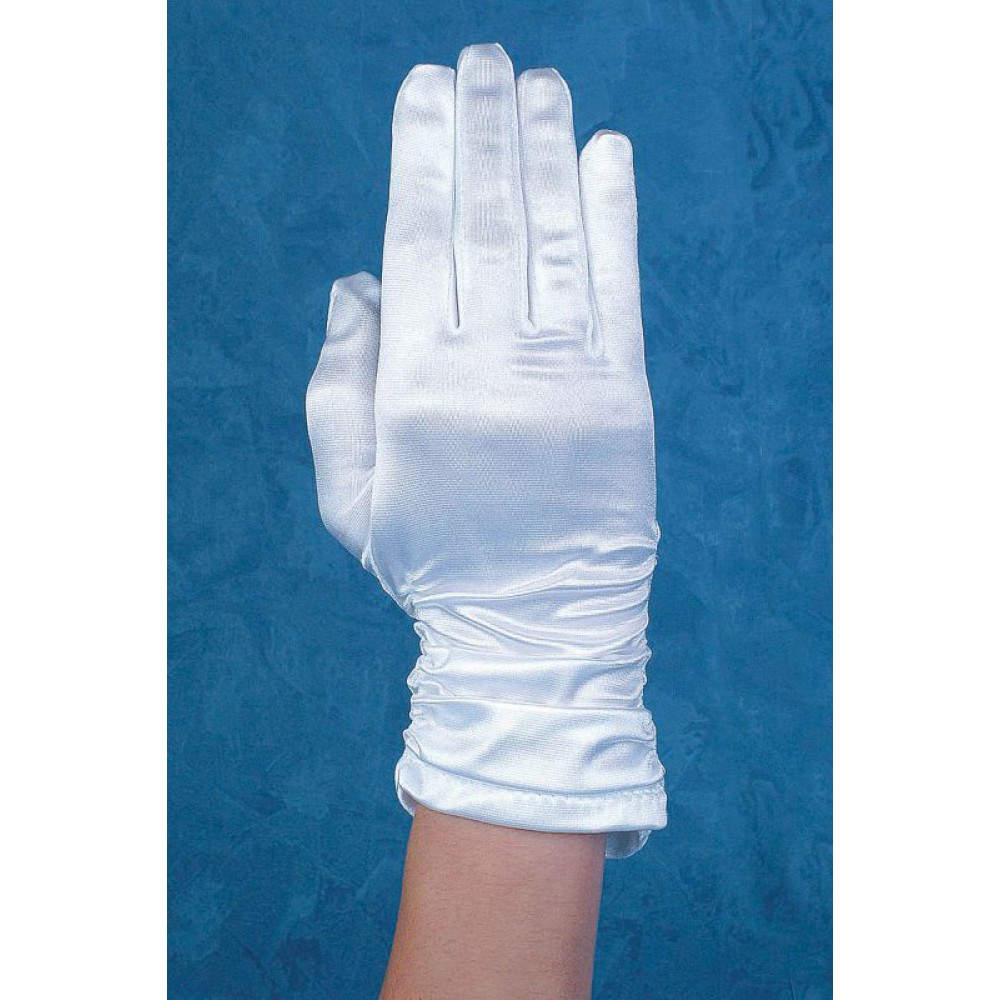 ΓΑΝΤΙΑ ΝΥΦΙΚΑ ΙΤΑΛΙΑΣ ΣΑΤΕΝ ΕΚΡΟΥ GUANTO ARTIGIANALE 26 ΕΚΑΤΟΣΤΑ 