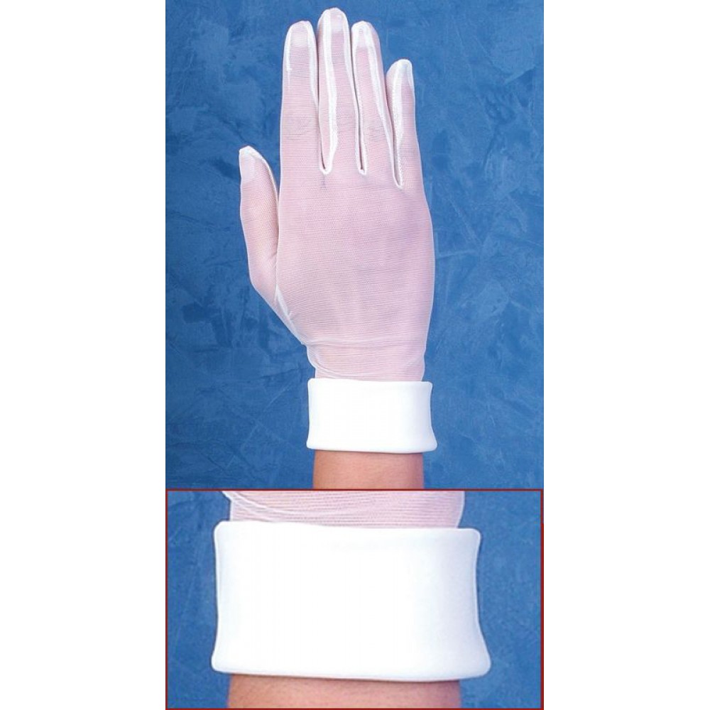 ΓΑΝΤΙΑ ΝΥΦΙΚΑ ΙΤΑΛΙΑΣ ΕΚΡΟΥ ΤΟΥΛΙ ΜΕ ΣΑΤΕΝ ΤΕΛΕΙΩΜΑ GUANTO ARTIGIANALE 22 ΕΚΑΤΟΣΤΑ 
