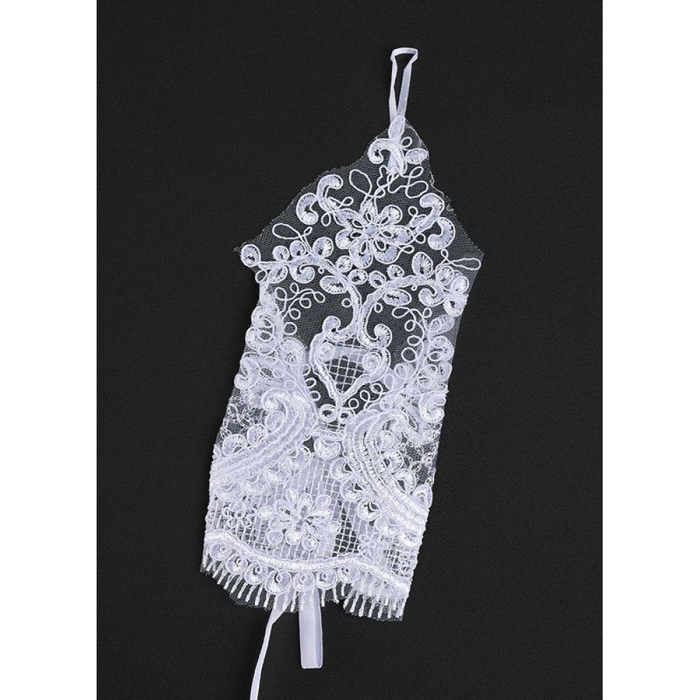 ΓΑΝΤΙΑ ΝΥΦΙΚΑ ΛΕΥΚΑ 