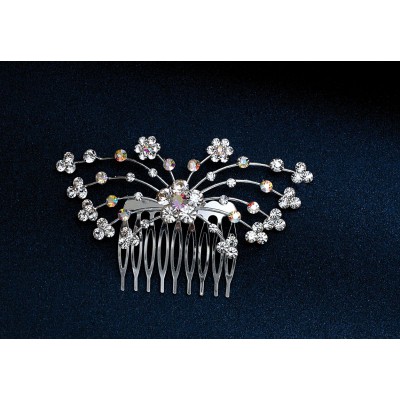 ΚΟΥΑΦ  ΧΤΕΝΑΚΙ ΛΟΥΛΟΥΔΙ ΜΕ STRASS  11x6.5cm