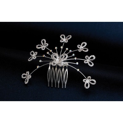 ΚΟΥΑΦ  ΧΤΕΝΑΚΙ ΠΕΤΑΛΟΥΔΕΣ ΜΕ STRASS  12.5x8.5cm