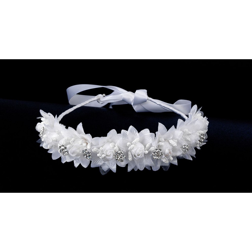 ΚΟΥΑΦ ΜΕ ΛΟΥΛΟΥΔΙΑ ΚΑΙ STRASS  16cm 