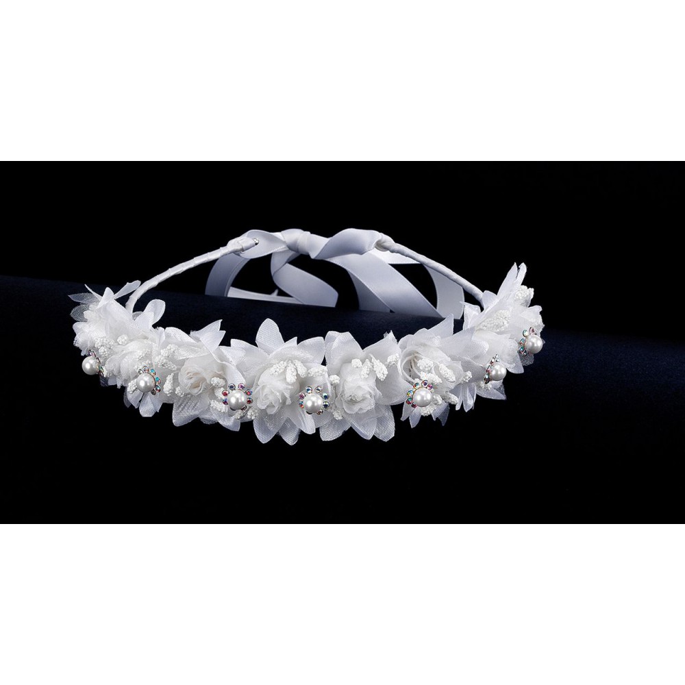 ΚΟΥΑΦ ΜΕ ΛΟΥΛΟΥΔΙΑ ΚΑΙ ΠΕΡΛΕΣ 14cm 