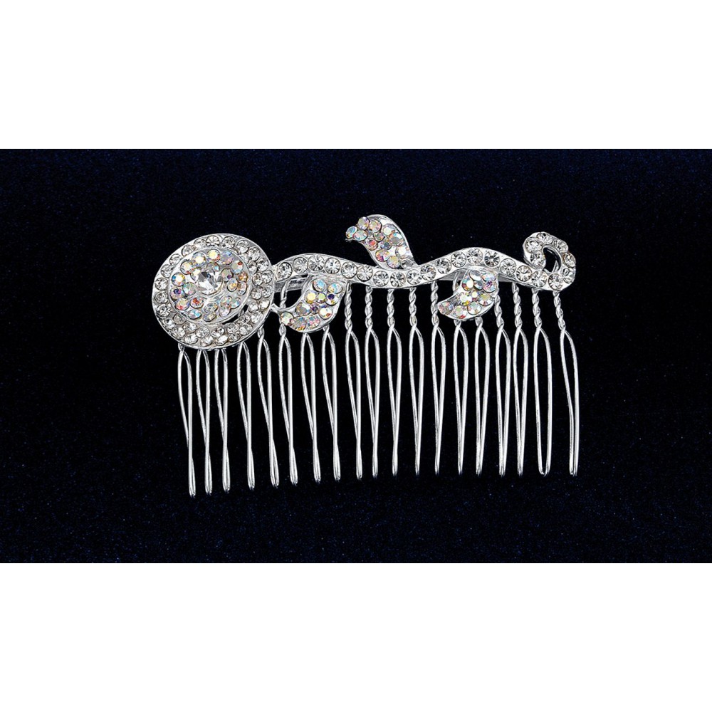 ΚΟΥΑΦ  ΧΤΕΝΑΚΙ ΛΟΥΛΟΥΔΙ ΜΕ STRASS  8x5cm 