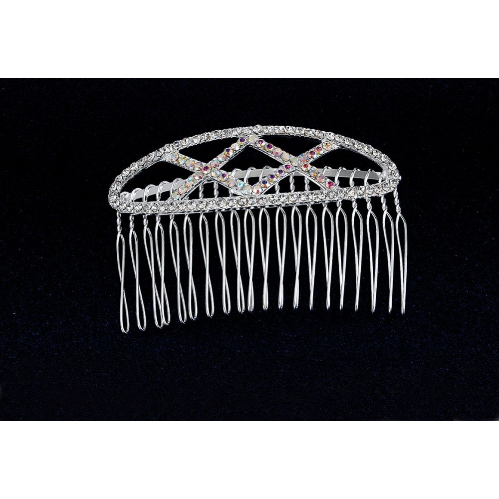 ΚΟΥΑΦ ΧΤΕΝΑΚΙ ΡΟΜΒΟΣ ΜΕ STRASS  7.5x5cm 