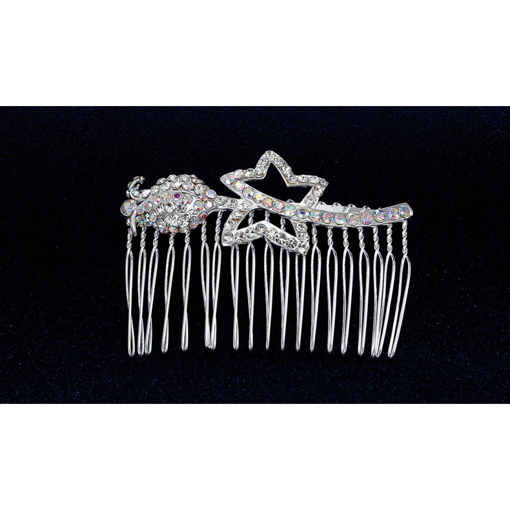 ΚΟΥΑΦ  ΧΤΕΝΑΚΙ ΑΣΤΕΡΙ ΜΕ STRASS  7x5cm 