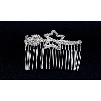 ΚΟΥΑΦ  ΧΤΕΝΑΚΙ ΑΣΤΕΡΙ ΜΕ STRASS  7x5cm