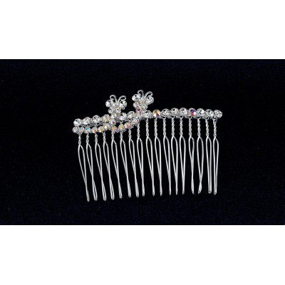 ΚΟΥΑΦ ΧΤΕΝΑΚΙ ΜΕ ΛΟΥΛΟΥΔΙΑ ΚΑΙ STRASS  6.5x5cm