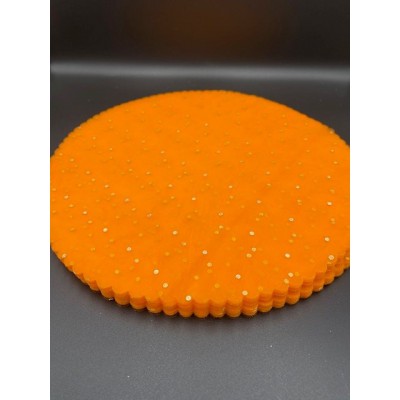 ΤΟΥΛΙ ΣΤΡΟΓΓΥΛΟ ΜΕ ΣΤΡΑΣ ΠΟΡΤΟΚΑΛΙ Φ24