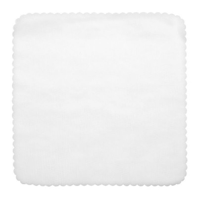 ΤΟΥΛΙ ΟΡΓΑΝΤΖΑ ΚΡΥΣΤΑΛΛΙΖΕ ΛΕΥΚΟ ΤΕΤΡΑΓΩΝΟ 25Χ25