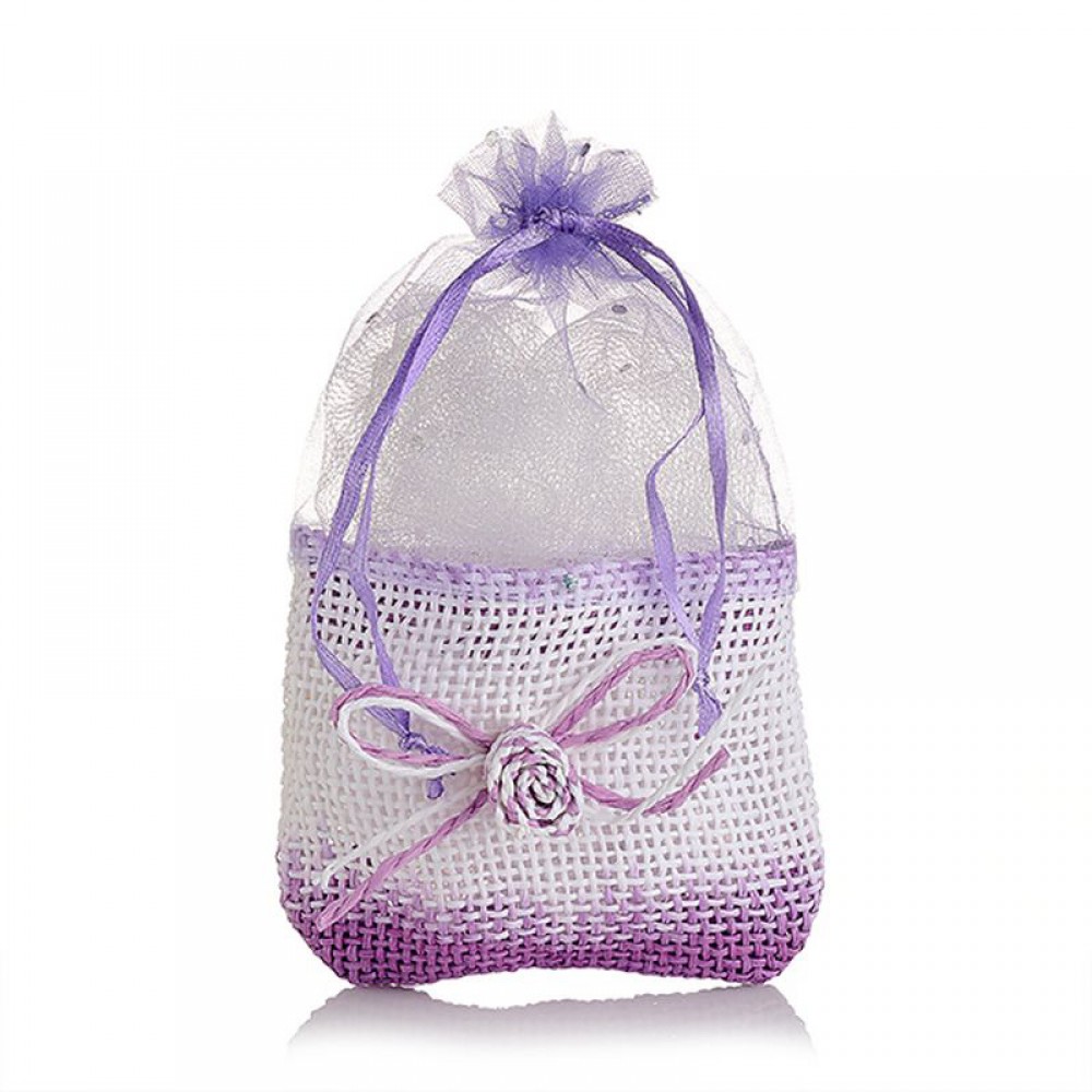 ΠΟΥΓΚΙ ΜΕ ΟΡΓΑΝΤΖΑ ΛΙΛΑ 10Χ15 