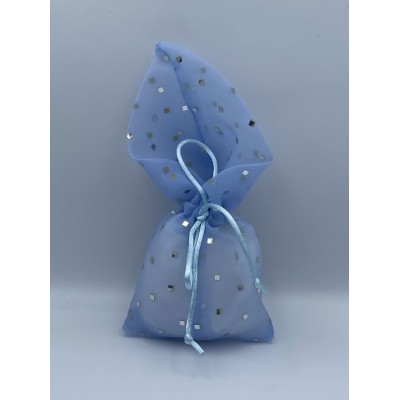 ΠΟΥΓΚΙ ΟΡΓΑΝΤΖΑ ΜΕ ΜΥΤΗ ΣΙΕΛ ΜΕ ΜΙΚΡΑ ΚΑΘΡΕΦΤΑΚΙΑ 18Χ9