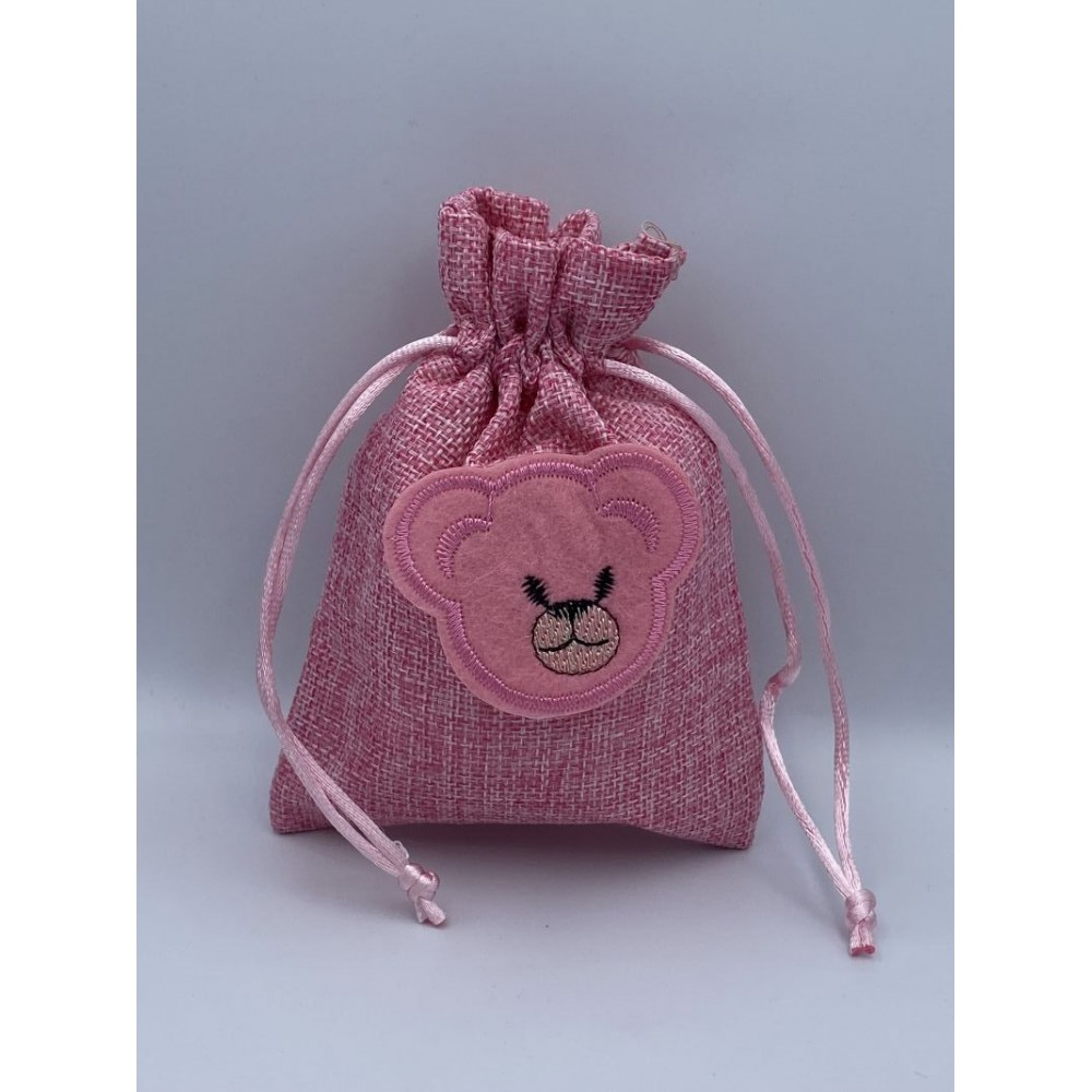 ΠΟΥΓΚΙ ΒΟΥΑΛ ΑΡΚΟΥΔΑΚΙ 14Χ11 ΡΟΖ 