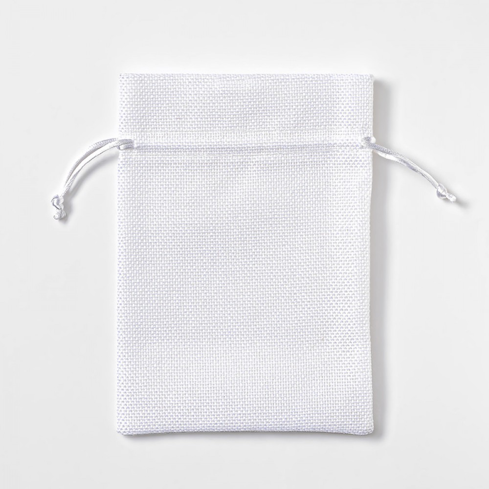 ΠΟΥΓΚΙ ΛΕΥΚΟ ΚΑΜΒΑΣ  13x18cm 