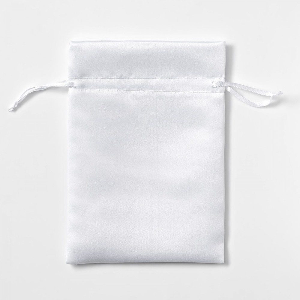 ΠΟΥΓΚΙ ΛΕΥΚΟ ΣΑΤΕΝ 13x18cm 