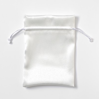 ΠΟΥΓΚΙ ΛΕΥΚΟ ΣΑΤΕΝ ΓΥΑΛΙΣΤΕΡΟ 13x18cm