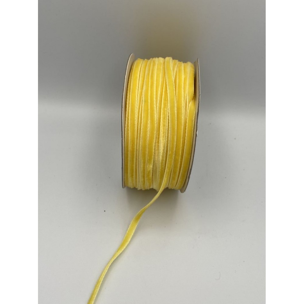 ΚΟΡΔΕΛΑ   ΒΕΛΟΥΔΟ  ΚΙΤΡΙΝΟ  0.3CMX50METPA 