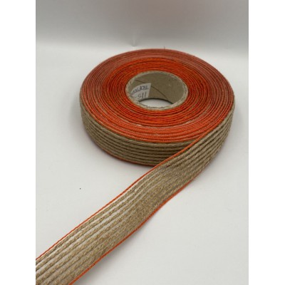 ΚΟΡΔΕΛΑ ΓΙΟΥΤΑ  ΜΕ  ΠΟΡΤΟΚΑΛΙ ΣΤΑ ΠΛΑΓΙΑ  25ΜΜΧ10ΜΕΤΡΑ