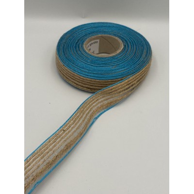 ΚΟΡΔΕΛΑ ΓΙΟΥΤΑ  ΜΕ ΤΥΡΚΟΥΑΖ ΣΤΑ ΠΛΑΓΙΑ  25ΜΜΧ10ΜΕΤΡΑ