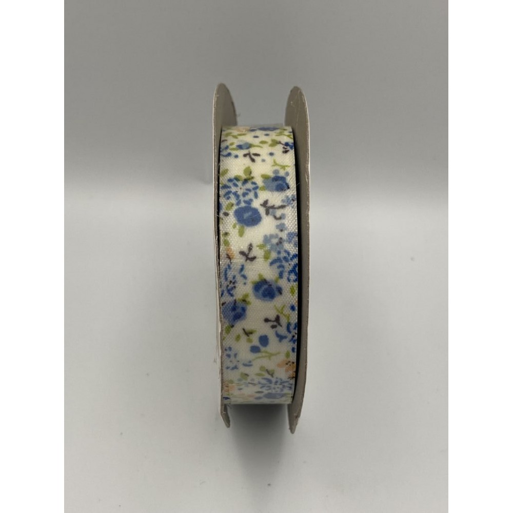 ΚΟΡΔΕΛΑ   ΑΥΤΟΚΟΛΛΗΤΟ  FLORAL ΜΠΛΕ 1,5CMX10METPA 