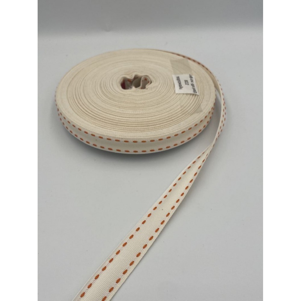 ΚΟΡΔΕΛΑ ΥΦΑΣΜΑ ΕΚΡΟΥ ΜΕ ΠΟΡΤΟΚΑΛΙ ΓΑΖΙ ΣΤΑ ΠΛΑΓΙΑ 15ΜΜΧ25ΜΕΤΡΑ 