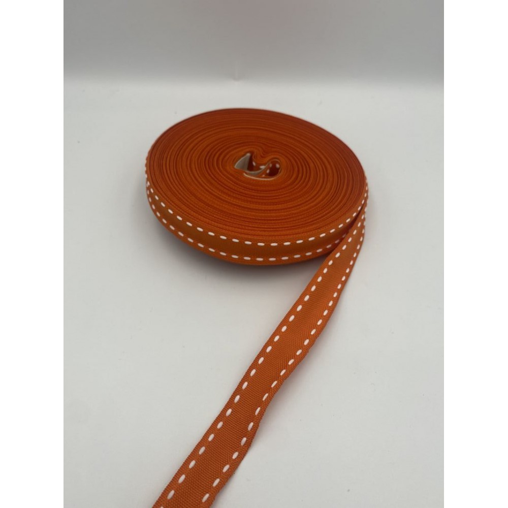 ΚΟΡΔΕΛΑ ΥΦΑΣΜΑ ΠΟΡΤΟΚΑΛΙ ΜΕ ΓΑΖΙ ΛΕΥΚΟ ΣΤΑ ΠΛΑΓΙΑ 15ΜΜΧ25ΜΕΤΡΑ 