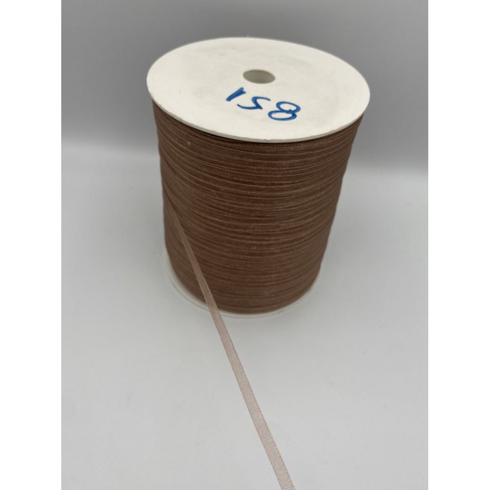 ΚΟΡΔΕΛΑ ΟΡΓΑΝΤΖΑ ΚΑΦΕ 0,3CMX1.000 ΜΕΤΡΑ 