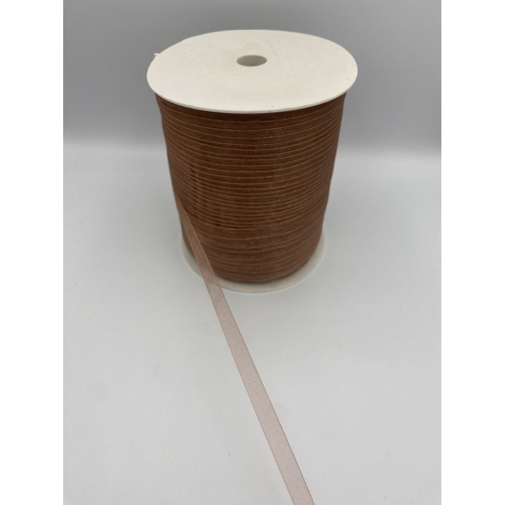 ΚΟΡΔΕΛΑ ΟΡΓΑΝΤΖΑ ΚΑΦΕ 0,6CMX500METPA 