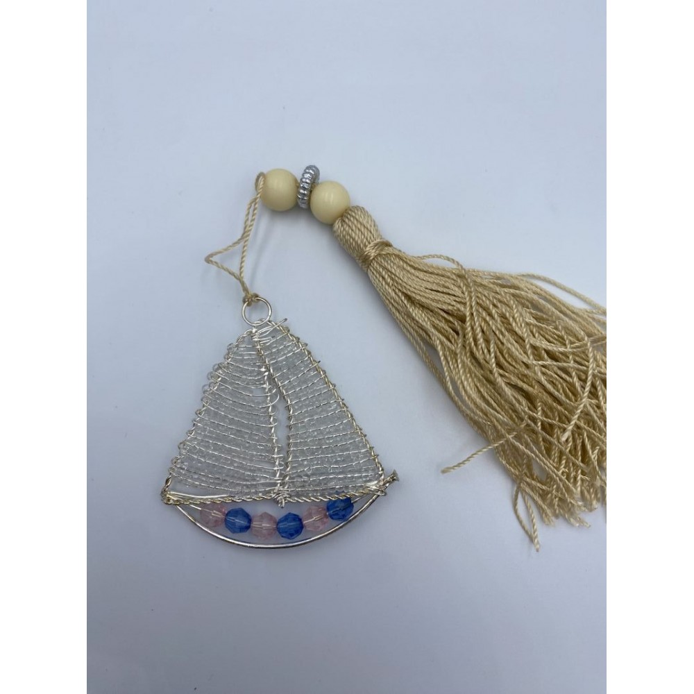 ΜΠΟΜΠΟΝΙΕΡΑ ΜΕΤΑΛΛΙΚΟ ΚΑΡΑΒΑΚΙ ΜΕ ΕΚΡΟΥ ΦΟΥΝΤΑ ΚΑΙ ΧΑΝΤΡΕΣ 5Χ5.5CM ΥΨΟΣ ΚΑΡΑΒΙΟΥ 