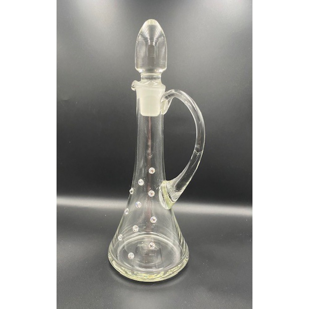 ΚΑΡΑΦΑ ΚΡΥΣΤΑΛΛΙΝΗ ΜΕ ΔΙΑΦΑΝΑ ΚΡΥΣΤΑΛΛΑ SWAROVSKI 24CM 