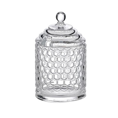 ΓΥΑΛΙΝΗ ΜΕΛΙΕΡΑ ΣΤΡΟΓΓΥΛΗ 8.5x14cm