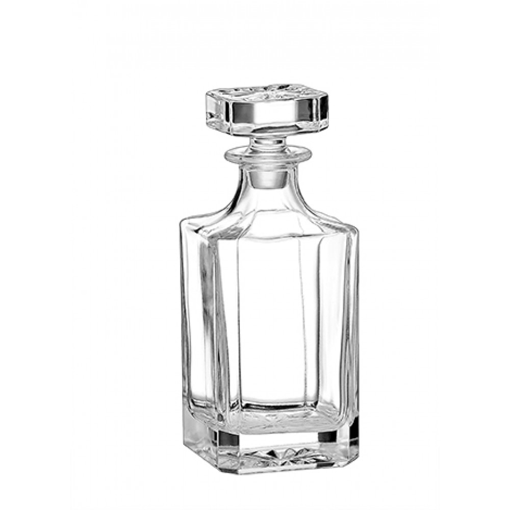 ΚΑΡΑΦΑ ΚΡΥΣΤΑΛΛΙΝΗ ΜΕ ΤΕΤΡΑΓΩΝΗ ΒΑΣΗ 700ml 9x9x23cm 