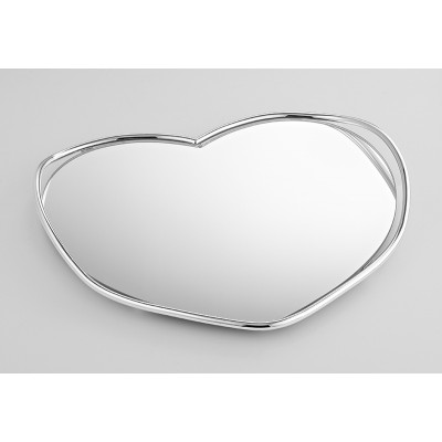 ΔΙΣΚΟΣ ΚΑΡΔΙΑ ΑΣΗΜΙ ΕΠΑΡΓΥΡΟΣ ΜΕ ΚΑΘΡΕΦΤΗ 47x40cm